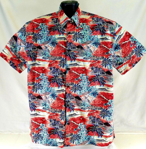 Hawaiian Sunset Vintage Aloha Shirt